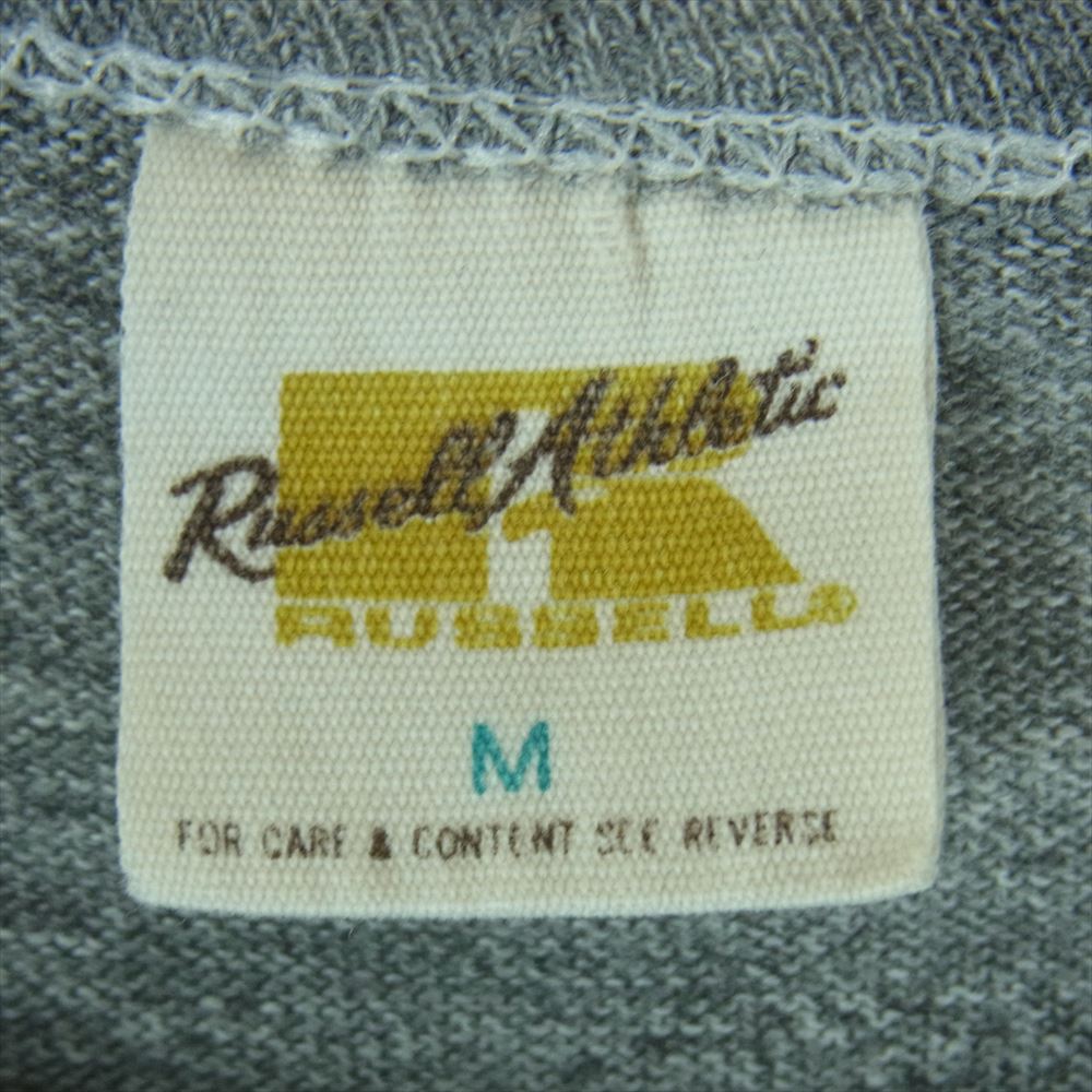 ラッセルアスレチック 70s~80s OAKLAND TRAITORS LA RAIDERS 霜降り 半袖 Tシャツ グレー系 M【中古】