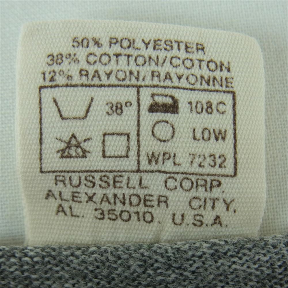 ラッセルアスレチック 70s~80s OAKLAND TRAITORS LA RAIDERS 霜降り 半袖 Tシャツ グレー系 M【中古】