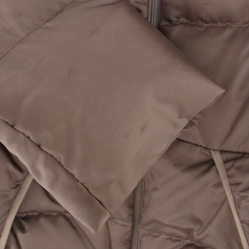 DRESSTERIOR ドレステリア 085-47052 スタンドカラー ショート ダウンジャケット ブラウン系 36【中古】