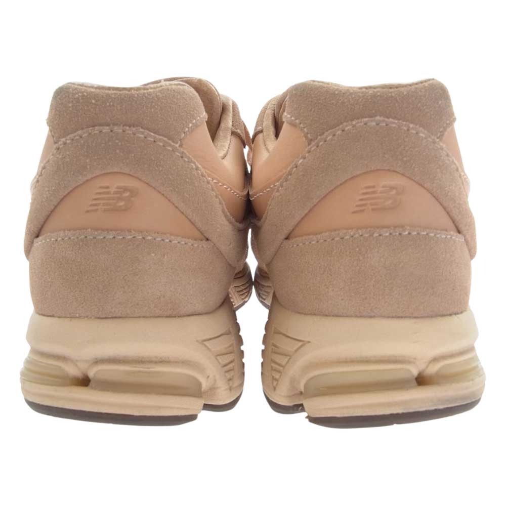 NEW BALANCE ニューバランス M2002RPL スエード ローカット スニーカー ベージュ系 27.0cm【中古】