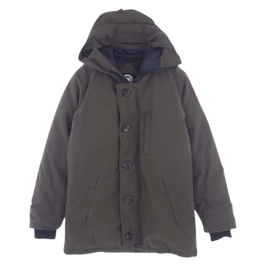 CANADA GOOSE カナダグース 3426JM R 国内正規品 グリフィンインターナショナル HATEAU PARKA シャトーパーカ ファー付き ダウンジャケット カーキ系 S【中古】