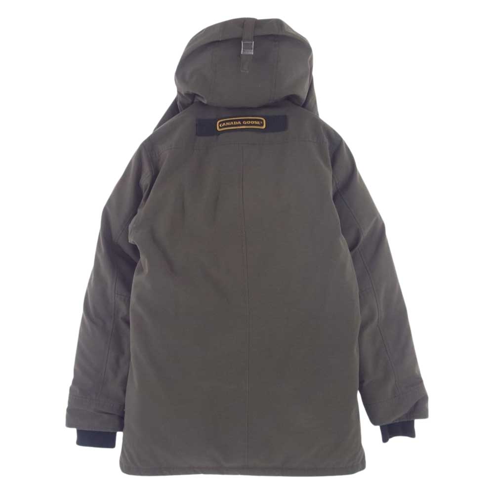 CANADA GOOSE カナダグース 3426JM R 国内正規品 グリフィンインターナショナル HATEAU PARKA シャトーパーカ ファー付き ダウンジャケット カーキ系 S【中古】