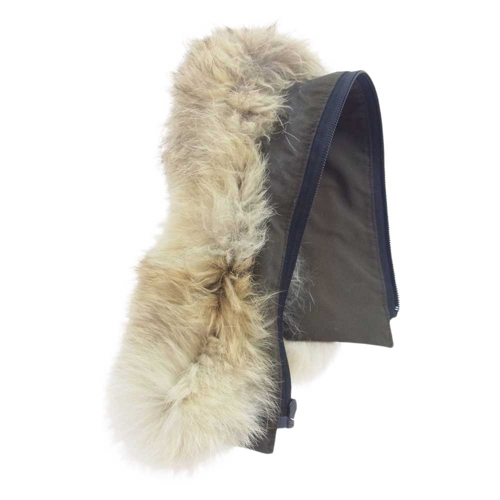CANADA GOOSE カナダグース 3426JM R 国内正規品 グリフィンインターナショナル HATEAU PARKA シャトーパーカ ファー付き ダウンジャケット カーキ系 S【中古】