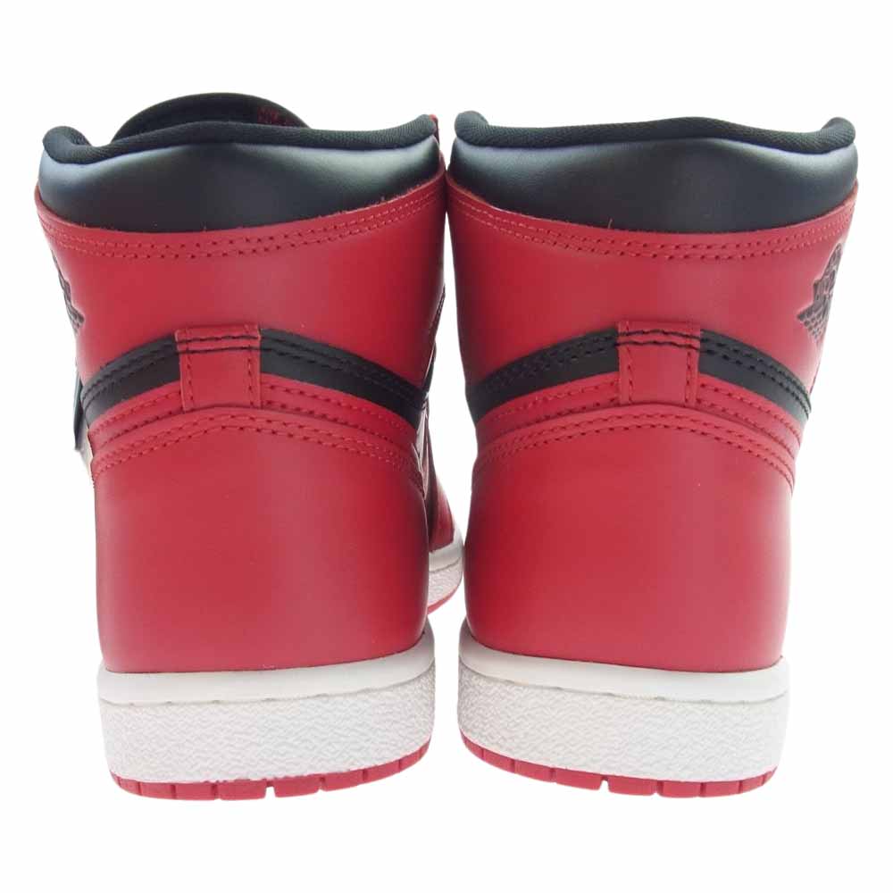 NIKE ナイキ BQ4422-600 AIR JORDAN 1 AJ1 HI 85 VARSITY RED エアジョーダン1 バーシティレッド ハイカット スニーカー ブラック系 レッド系 ホワイト系 27.0cm【新古品】【未使用】【中古】