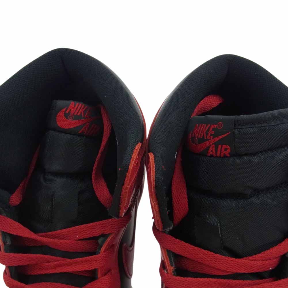NIKE ナイキ BQ4422-600 AIR JORDAN 1 AJ1 HI 85 VARSITY RED エアジョーダン1 バーシティレッド ハイカット スニーカー ブラック系 レッド系 ホワイト系 27.0cm【新古品】【未使用】【中古】