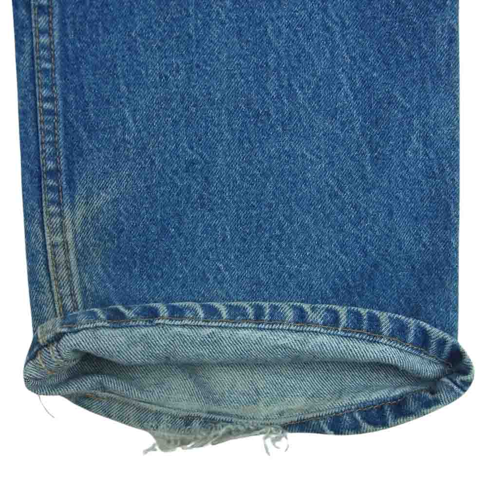Levi's リーバイス ブランク オレンジタブ ボタン裏刻印575 517 デニム パンツ インディゴブルー系 W34 L31【中古】