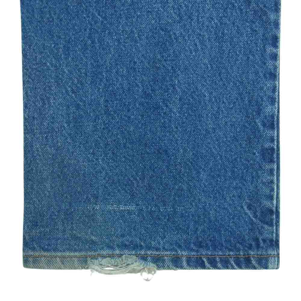 Levi's リーバイス ブランク オレンジタブ ボタン裏刻印575 517 デニム パンツ インディゴブルー系 W34 L31【中古】
