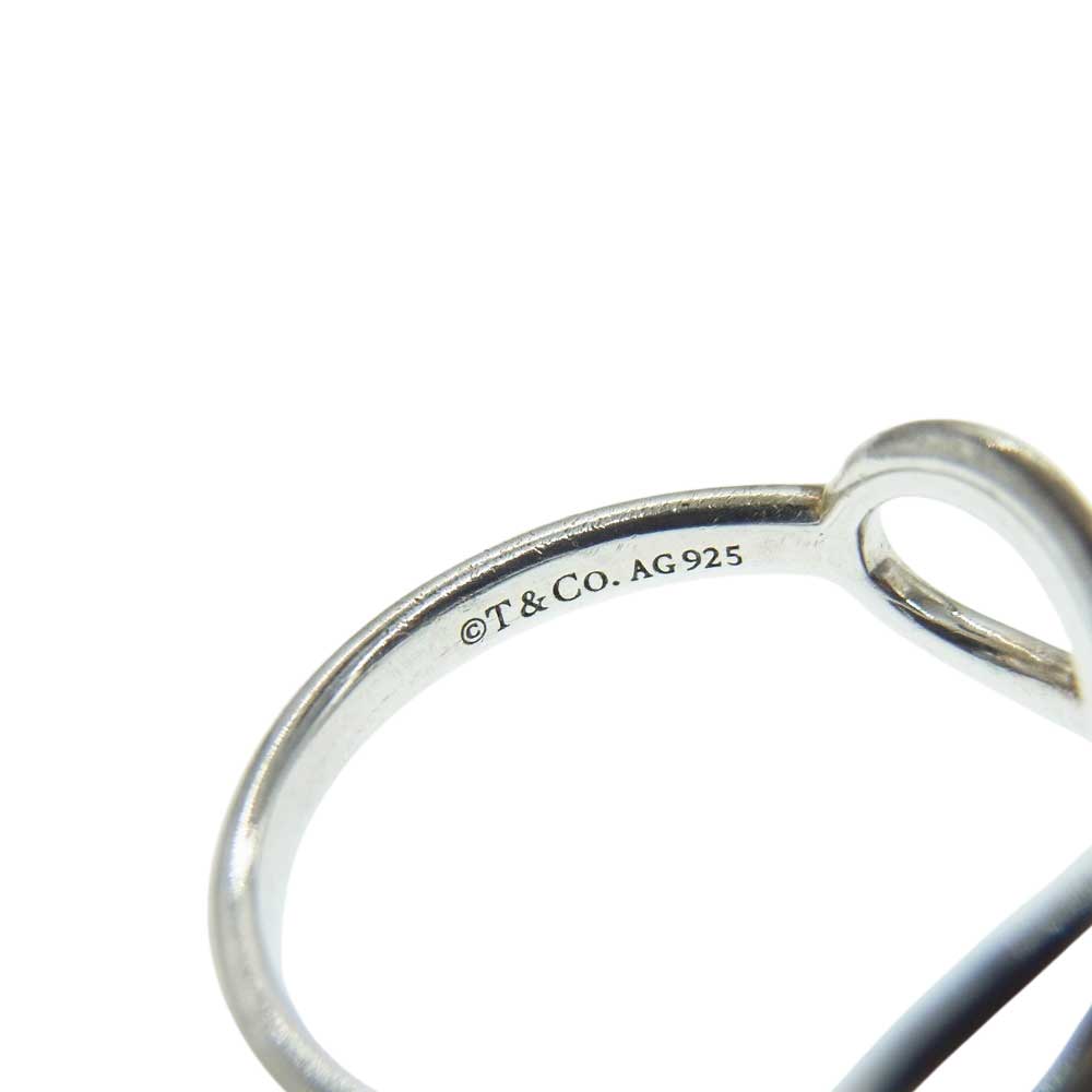 TIFFANY&Co. ティファニー インフィニティ リング シルバー系 5号【中古】