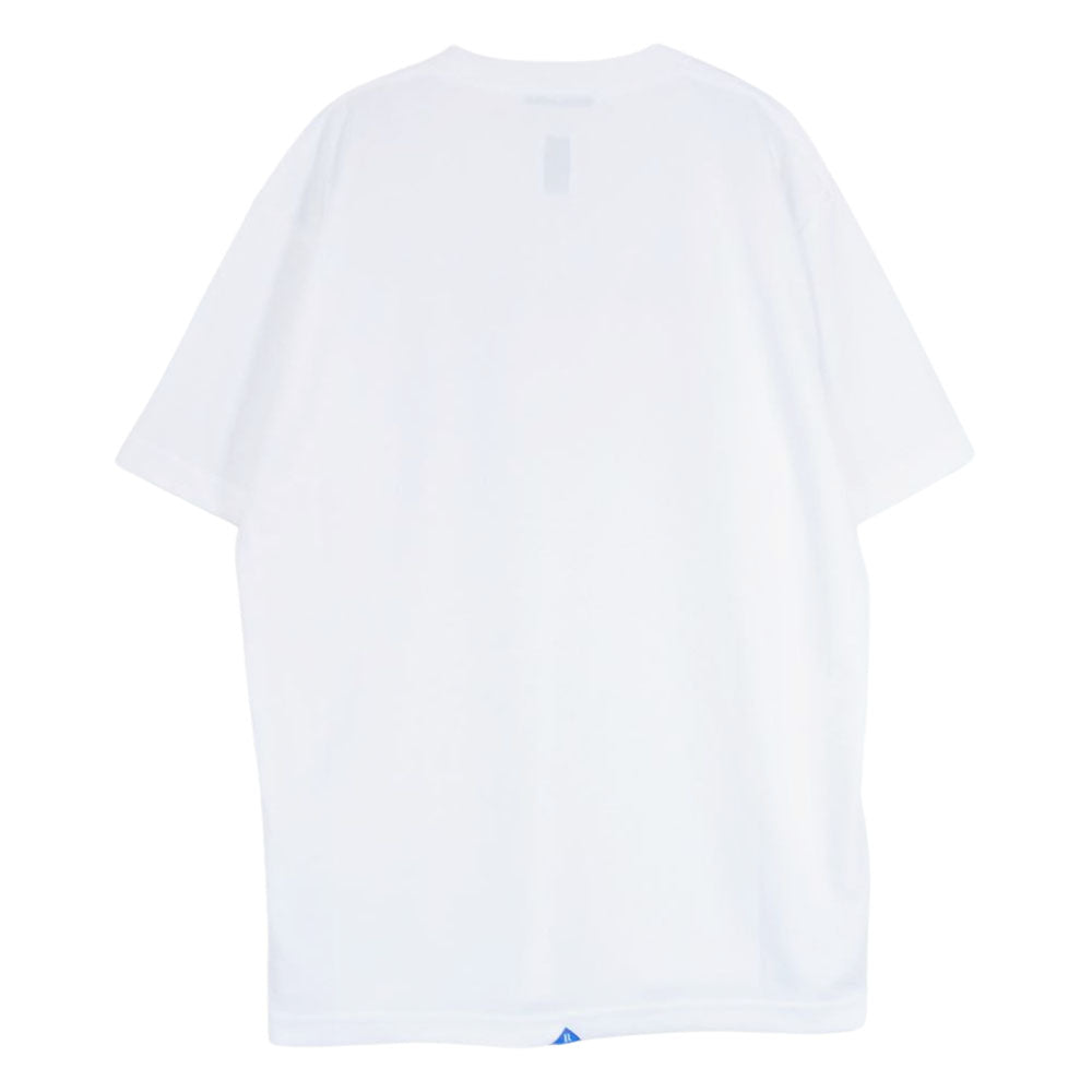 リベライダース ロゴ プリント 半袖 Tシャツ ホワイト系 M【中古】