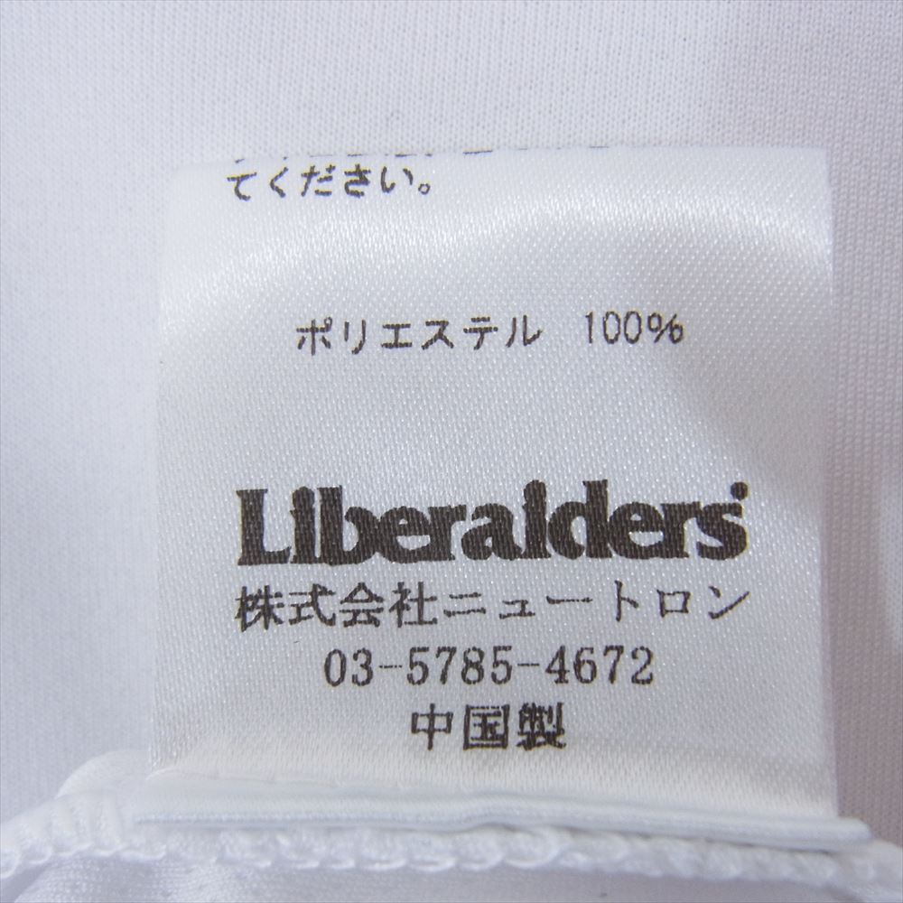 リベライダース ロゴ プリント 半袖 Tシャツ ホワイト系 M【中古】