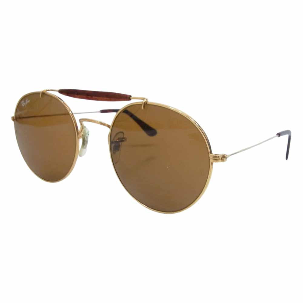 Ray-Ban レイバン W1592 ヴィンテージ ビンテージ USA製 BAUSCH&LOMB ボシュロム製 OLD サングラス ブラウン系【中古】
