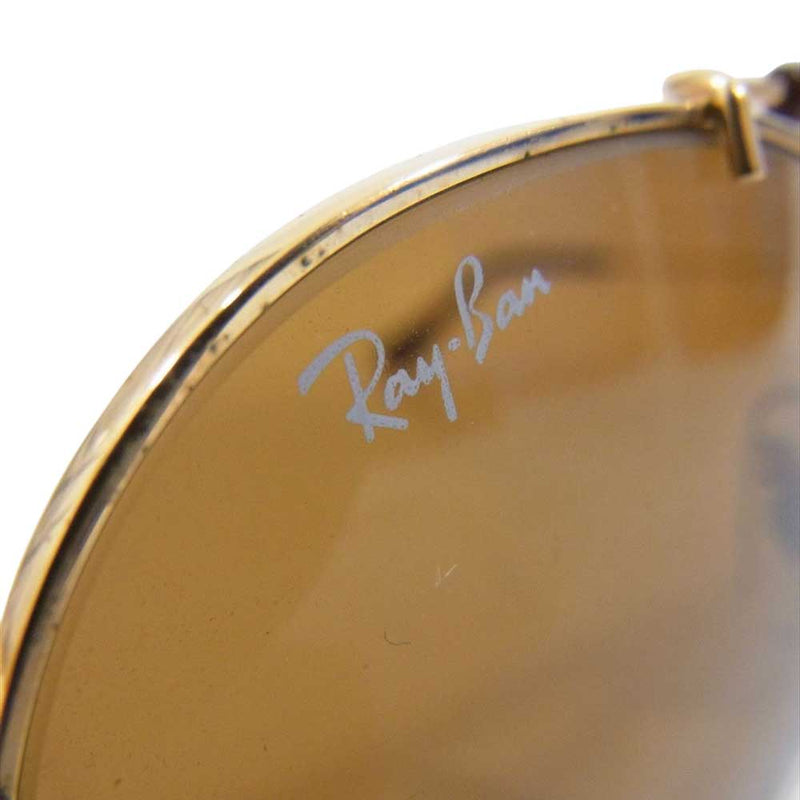 Ray-Ban レイバン W1592 ヴィンテージ ビンテージ USA製 BAUSCH&LOMB ボシュロム製 OLD サングラス ブラウン系【中古】