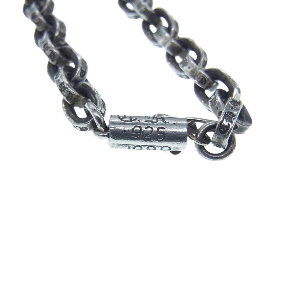 CHROME HEARTS クロムハーツ（原本無） PAPER CHAIN 18inch オールド ペーパーチェーン ネックレス 18インチ シルバー系【中古】