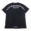 CHROME HEARTS クロムハーツ（原本無） 2212-304-0070 arch logo TEE アーチロゴ スクロールラベル バックプリント  Tシャツ 半袖 ブラック系 L【中古】