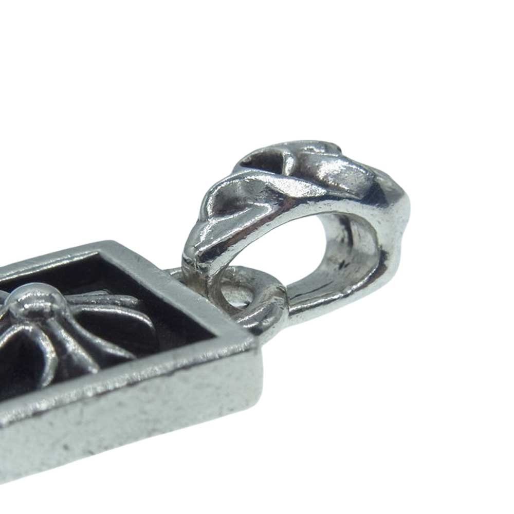 CHROME HEARTS クロムハーツ（原本無） FRAMED CH PLUS フレームド CHプラス チャーム ペンダントトップ シルバー系【中古】