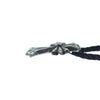 CHROME HEARTS クロムハーツ（原本無） CH CRS SML BC スモールCHクロス ボロチップ レザーブレード ネックレス シルバー系 ブラック系【中古】