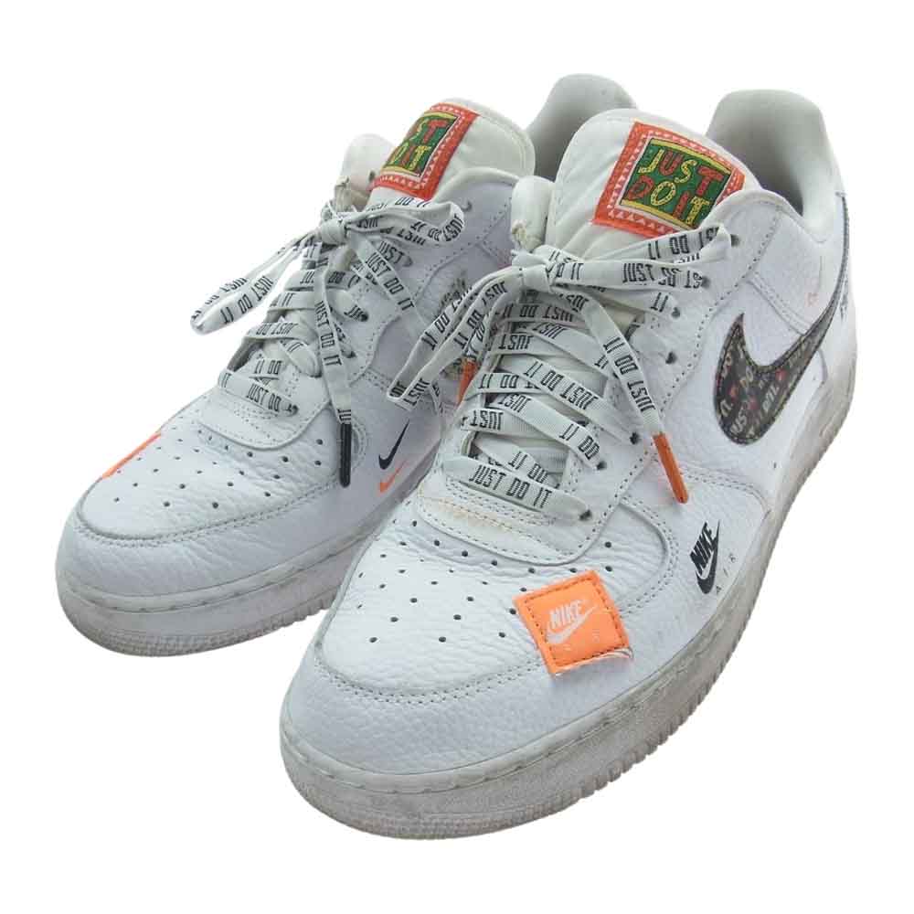 NIKE ナイキ AR7719-100 Air Force 1 Low Premium Low Just Do It White AF1 エアフォース ロー プレミアム ホワイト スニーカー マルチカラー系 29cm【中古】