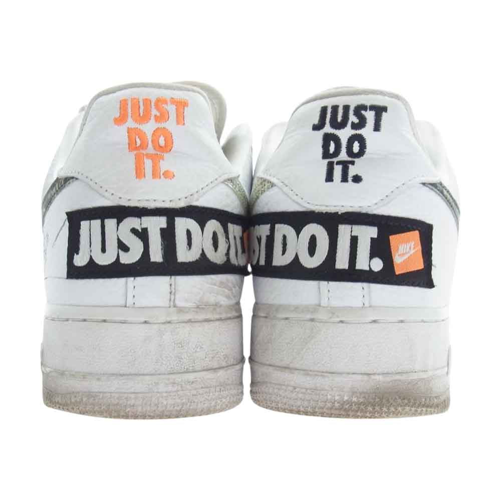 NIKE ナイキ AR7719-100 Air Force 1 Low Premium Low Just Do It White AF1 エアフォース ロー プレミアム ホワイト スニーカー マルチカラー系 29cm【中古】