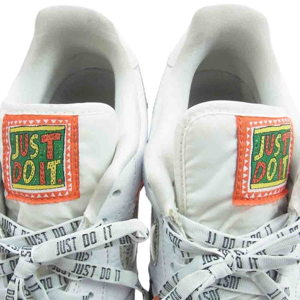 NIKE ナイキ AR7719-100 Air Force 1 Low Premium Low Just Do It White AF1 エアフォース ロー プレミアム ホワイト スニーカー マルチカラー系 29cm【中古】