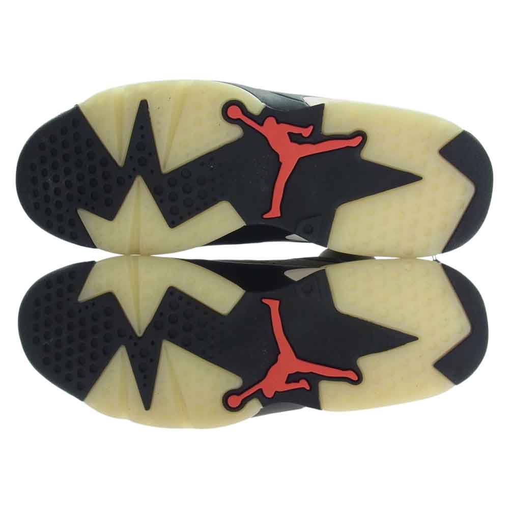 NIKE ナイキ CN1084-200 × Travis Scott トラヴィススコット Air Jordan 6 Retro Medium Olive AJ6 エアジョーダン レトロ ミディアム オリーブ スニーカー マルチカラー系 29cm【新古品】【未使用】【中古】