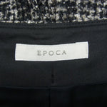EPOCA エポカ M5R35-290-56 Loop Tweed Tuck Culotte ループ ツイード タック キュロット ウール混  ブラック系 40【中古】