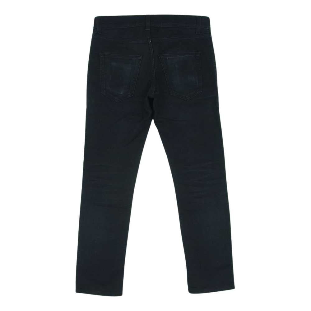 SAINT LAURENT サンローラン 472822 Y869L 国内正規品 スキニー ブラック デニム パンツ ブラック系 26【中古】