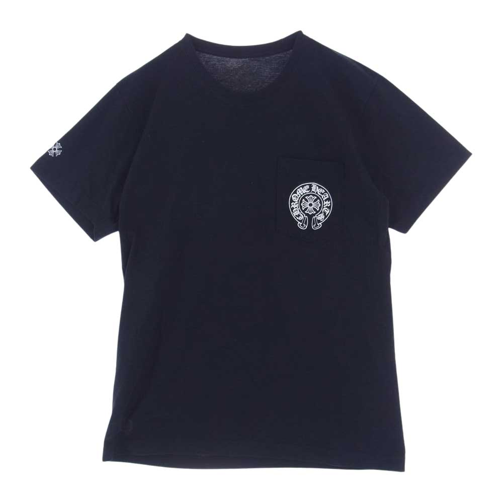 CHROME HEARTS クロムハーツ（原本無） 22SS 2212-304-0807 Multicolor Back Horseshoe Tee マルチカラー バック ホースシュー プリント Tシャツ ブラック系 M【中古】