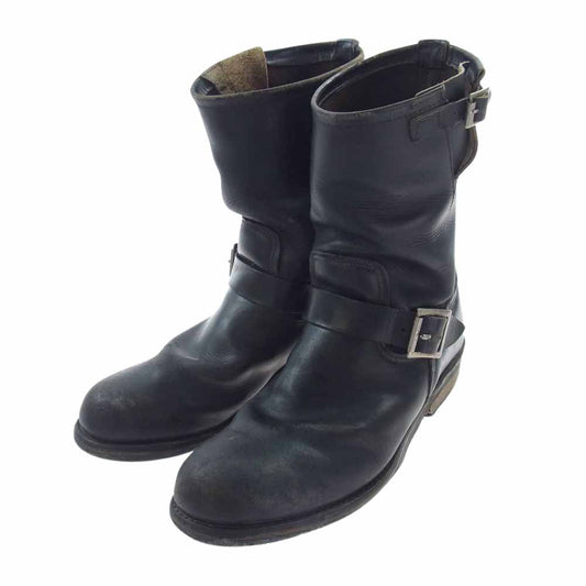 RED WING レッドウィング 2268 PT91 羽タグ エンジニア ブーツ ブラック系 US8.5D【中古】