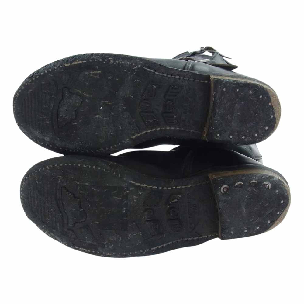 RED WING レッドウィング 2268 PT91 羽タグ エンジニア ブーツ ブラック系 US8.5D【中古】
