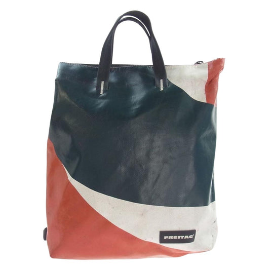 FREITAG フライターグ F201 PETE ピート 2way ショルダーバッグ ハンドバッグ グリーン レッド グリーン系 レッド系【中古】