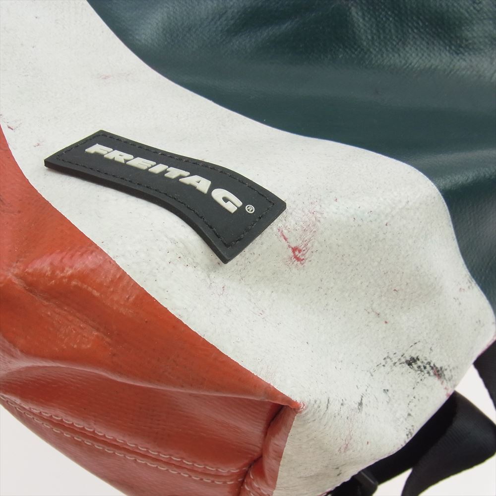 FREITAG フライターグ F201 PETE ピート 2way ショルダーバッグ ハンドバッグ グリーン レッド グリーン系 レッド系【中古】