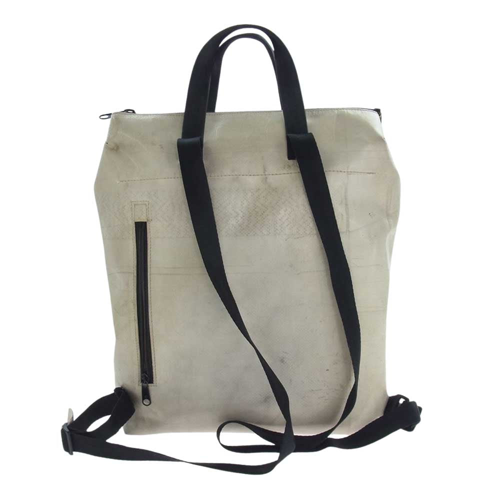 FREITAG フライターグ F201 PETE ピート 2way ショルダーバッグ ハンドバッグ ブラウン アイボリー オフホワイト系 ブラウン系【中古】