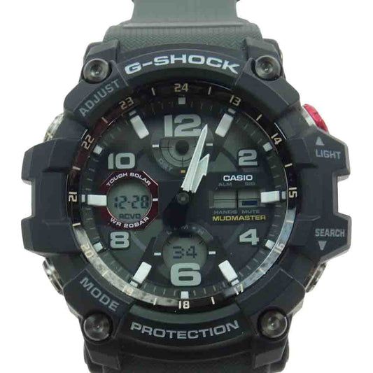 G-SHOCK ジーショック GWG-100-1A8JF MASTER OF G MUDMASTER マッドマスター 電波ソーラー 腕時計 リスト ウォッチ ブラック系【中古】