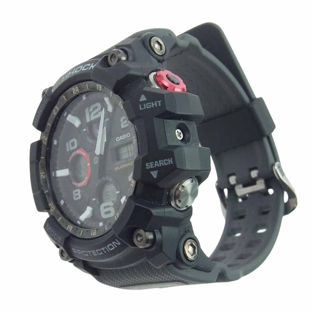 G-SHOCK ジーショック GWG-100-1A8JF MASTER OF G MUDMASTER マッドマスター 電波ソーラー 腕時計 リスト ウォッチ ブラック系【中古】