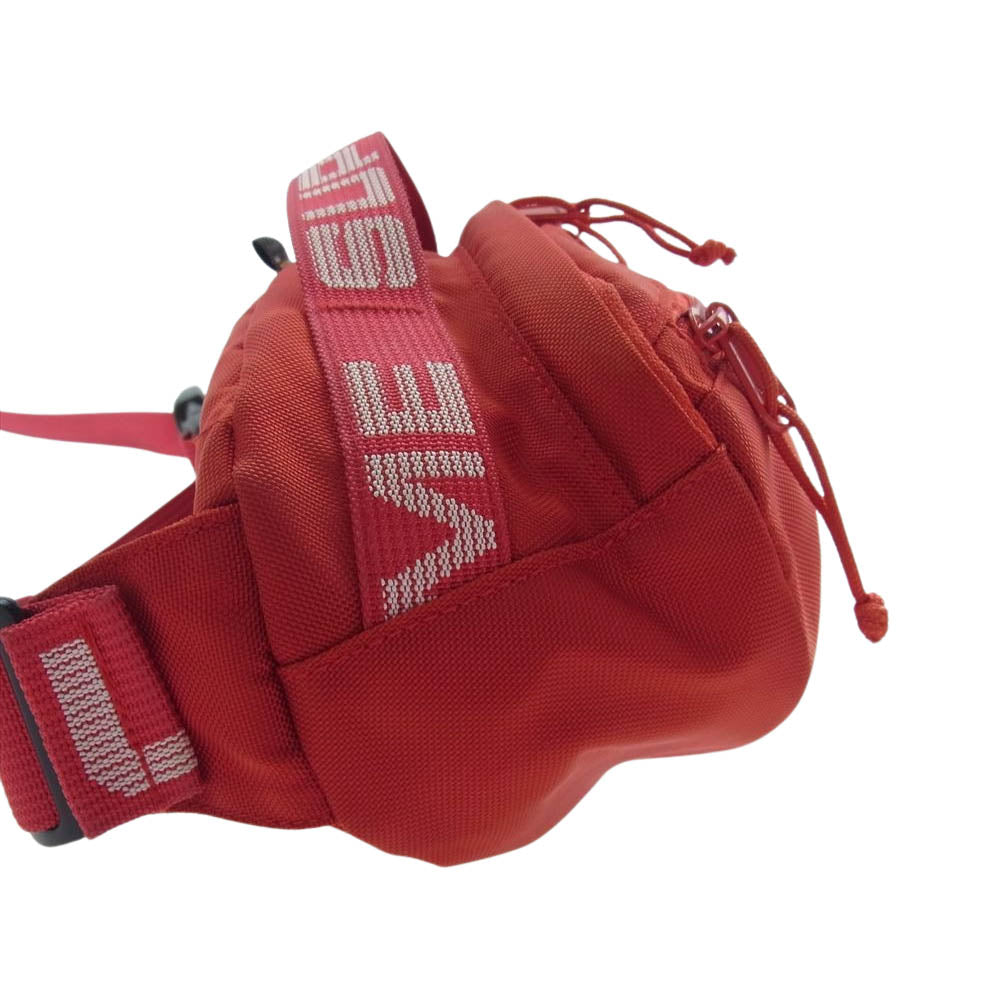 Supreme シュプリーム 18SS waistbag ボックスロゴ ウェスト バッグ レッド レッド系【中古】