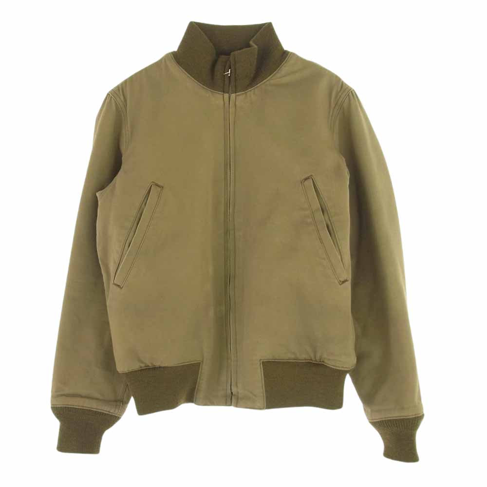 The REAL McCOY'S ザリアルマッコイズ W-669-qm-16393 TANKERS タンカース ミリタリー ジャケット カーキ系 XS【中古】