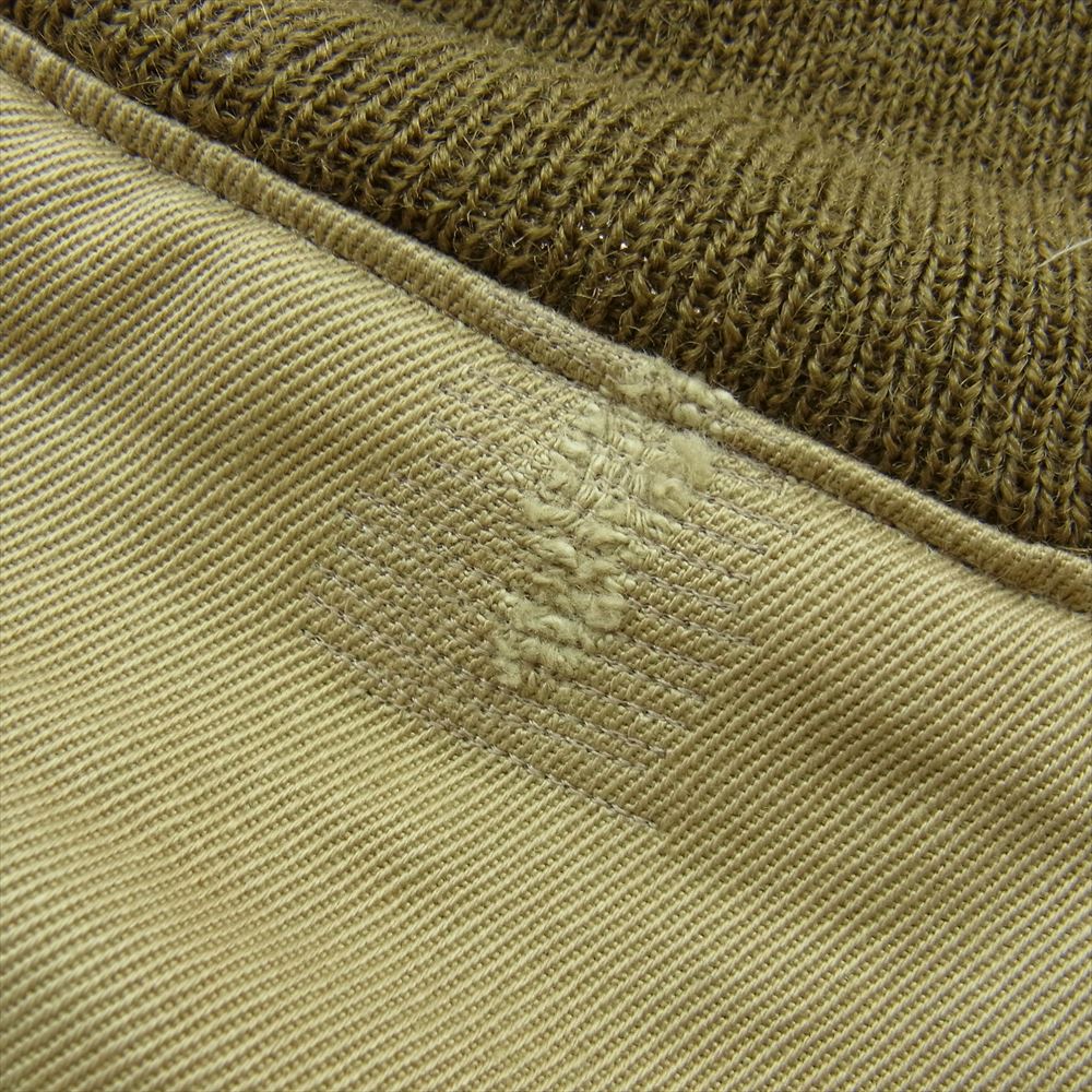 The REAL McCOY'S ザリアルマッコイズ W-669-qm-16393 TANKERS タンカース ミリタリー ジャケット カーキ系 XS【中古】