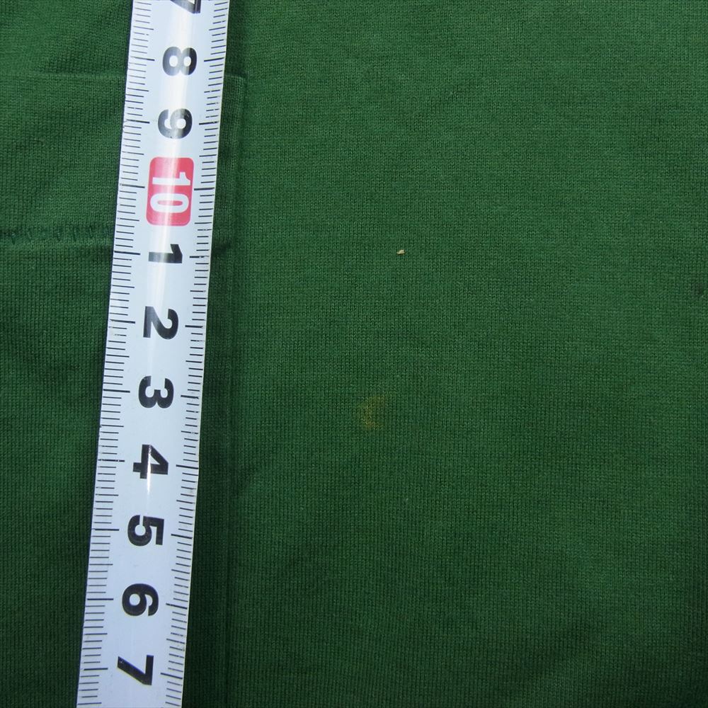 SUNSEA サンシー 19SS 19S07 HIMURON-T レイヤード ロングスリーブ クルーネック 長袖 Tシャツ グリーン グリーン系 2【中古】