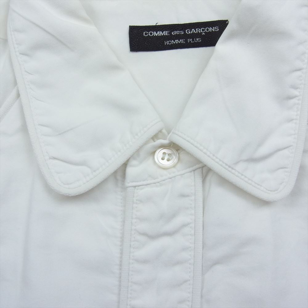 COMME des GARCONS HOMME PLUS コムデギャルソンオムプリュス ウエスタン アローポケット コットン 長袖 シャツ ホワイト系【中古】