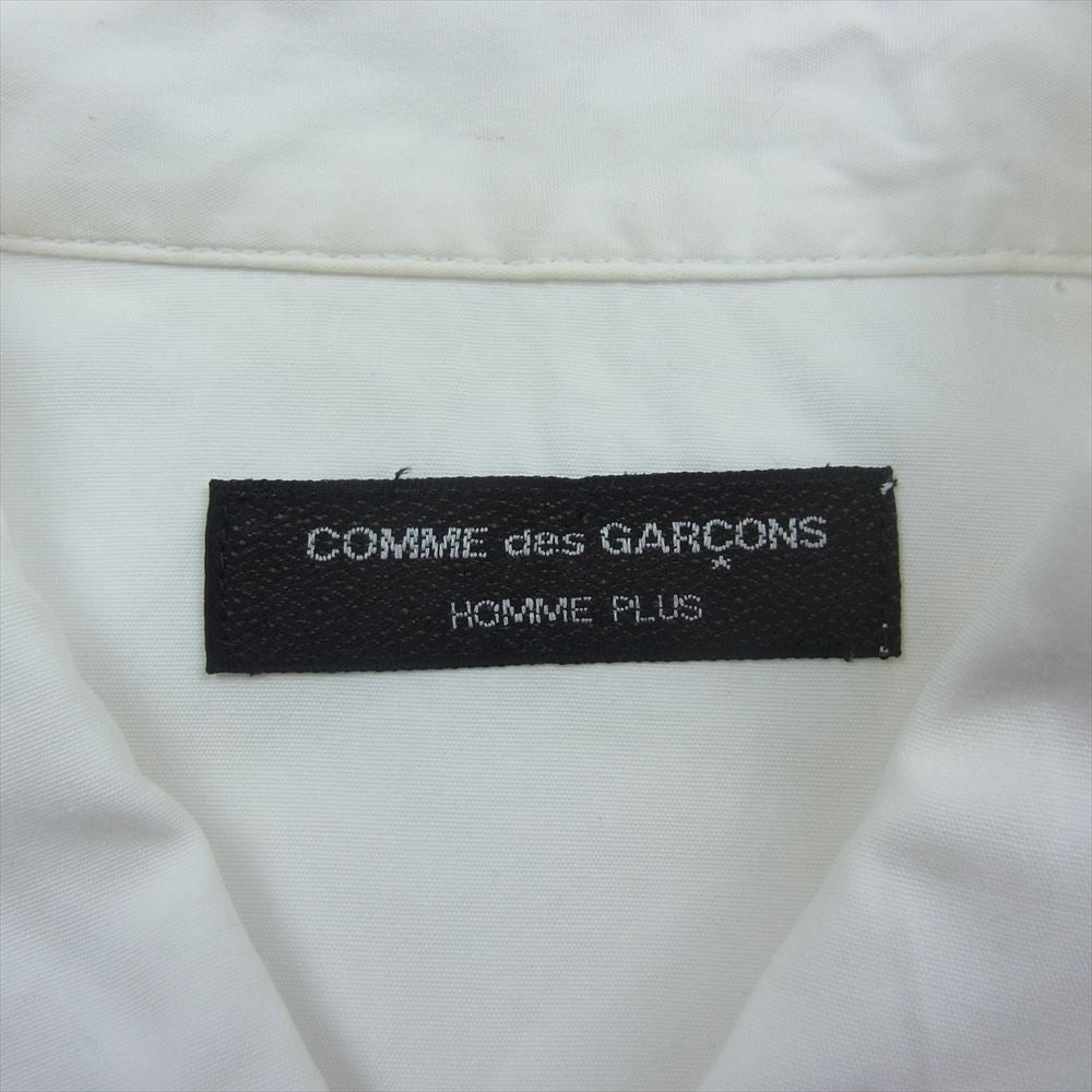 COMME des GARCONS HOMME PLUS コムデギャルソンオムプリュス ウエスタン アローポケット コットン 長袖 シャツ ホワイト系【中古】