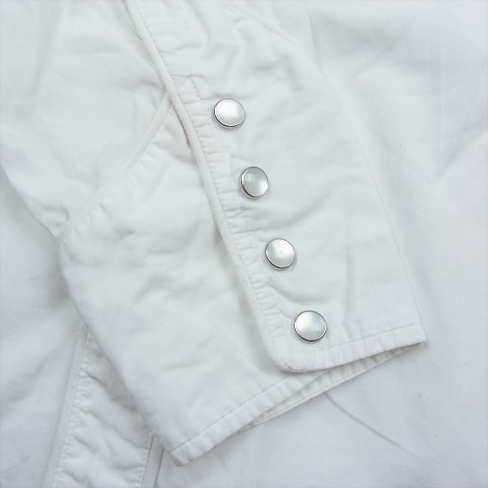 COMME des GARCONS HOMME PLUS コムデギャルソンオムプリュス ウエスタン アローポケット コットン 長袖 シャツ ホワイト系【中古】