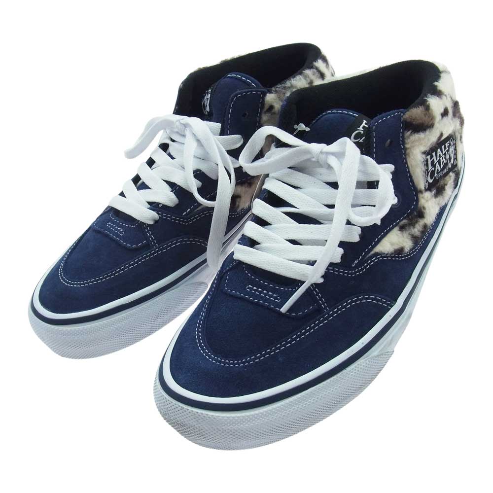Supreme シュプリーム 23AW Vans バンズ Leopard Half Cab レオパード ハーフキャブ スニーカー Navy マルチカラー系 26.0cm【新古品】【未使用】【中古】