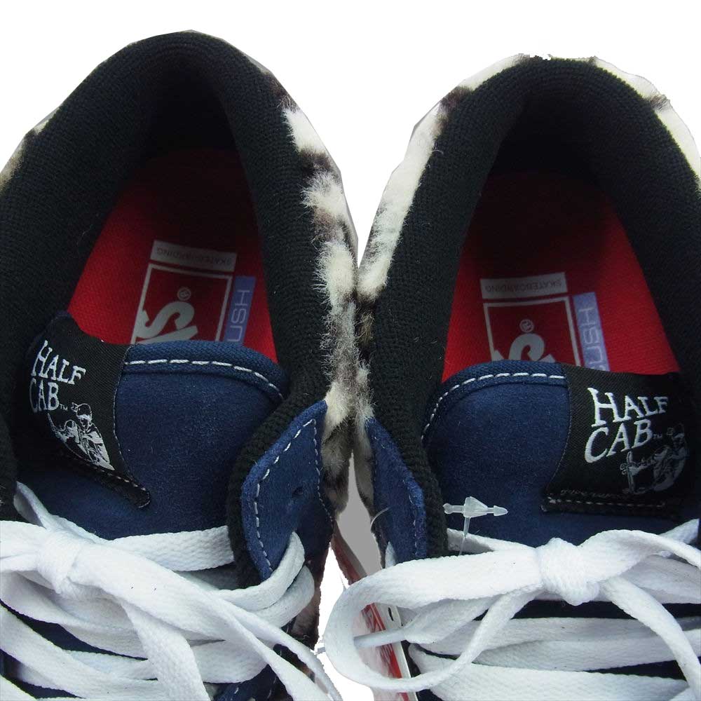 Supreme シュプリーム 23AW Vans バンズ Leopard Half Cab レオパード ハーフキャブ スニーカー Navy マルチカラー系 26.0cm【新古品】【未使用】【中古】