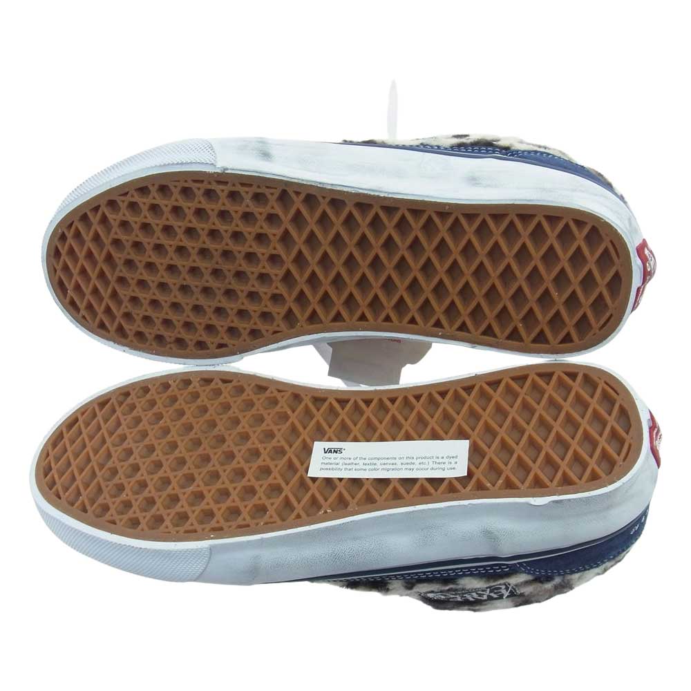 Supreme シュプリーム 23AW Vans バンズ Leopard Half Cab レオパード ハーフキャブ スニーカー Navy マルチカラー系 26.0cm【新古品】【未使用】【中古】
