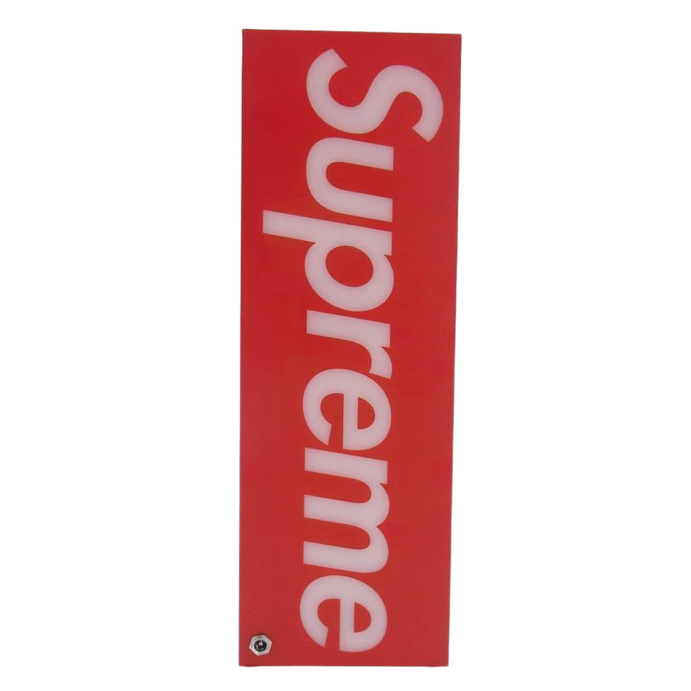 Supreme シュプリーム 23AW  Box Logo Lamp ボックスロゴ ランプ レッド系【極上美品】【中古】