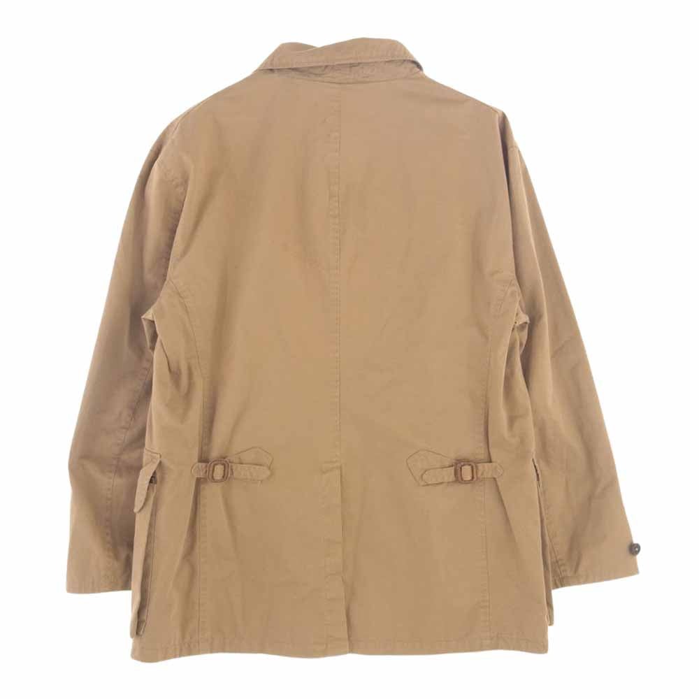 POLO RALPH LAUREN ポロ・ラルフローレン 裏地チェック ジャケット ライトブラウン系 XL【中古】