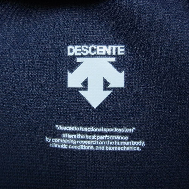 DESCENTE デサント ツイル テーパード パンツ ネイビー ネイビー系 M【中古】