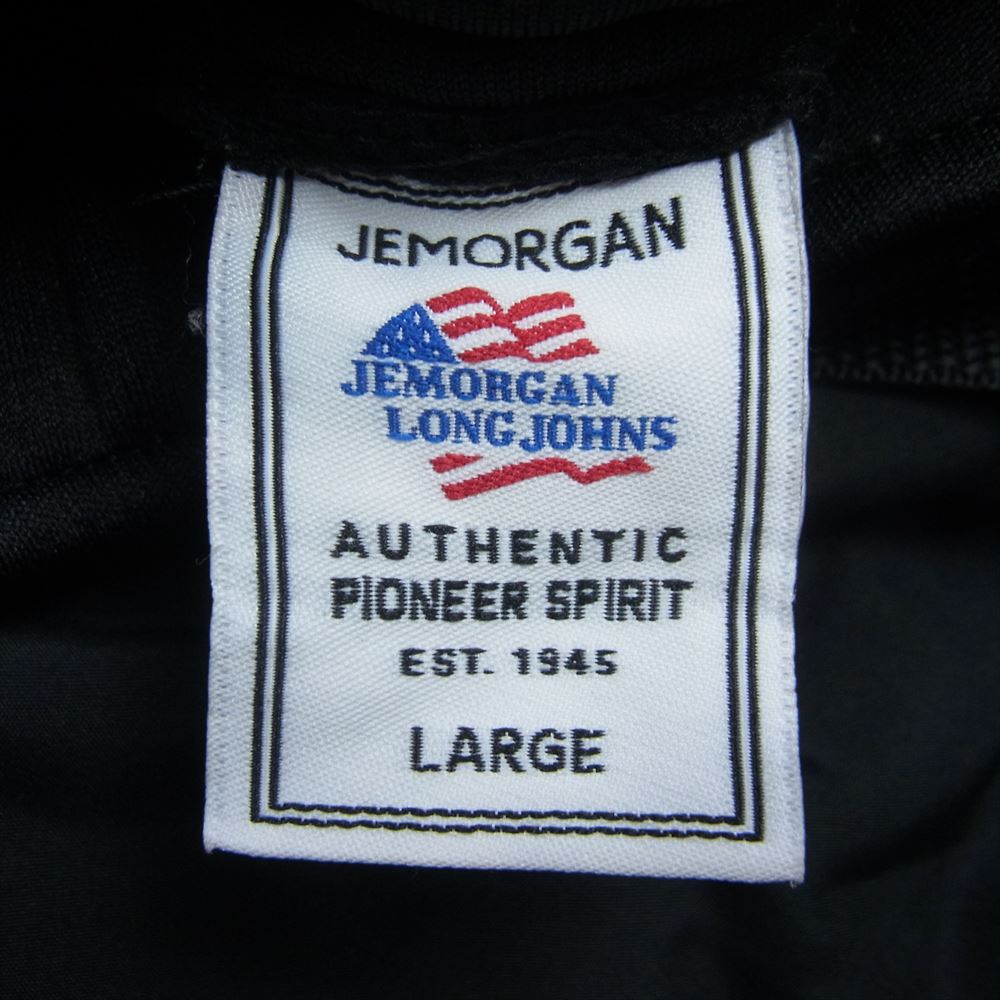 ジェーイーモーガン キルティング ダウン パンツ スノー パンツ ブラック系 L【中古】