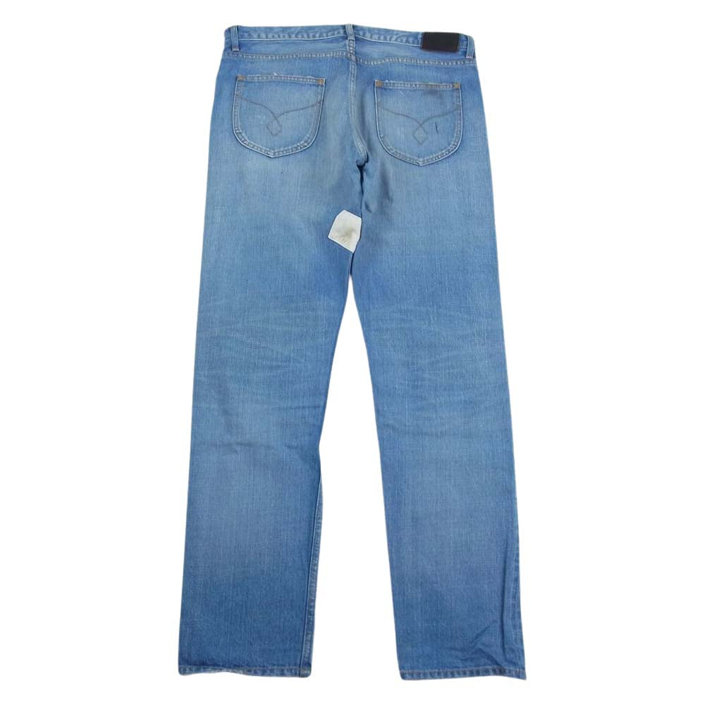 ジャニスアンドコー 日出処製 パッチワーク リメイク ユーズド加工 デニム パンツ インディゴブルー系 L【中古】