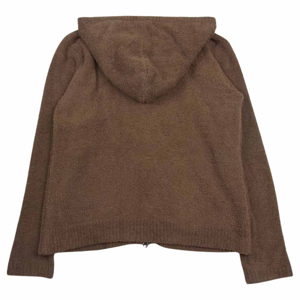 キャプテンズヘルム コンチョボタン付き パイル フリース ジップパーカー ブラウン系 L【中古】